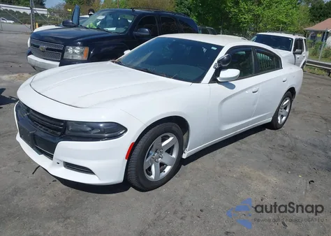 2016 Dodge Charger Police из США, поврежденный, VIN 2C3CDXAT6GH310599